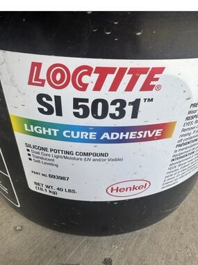 Loctite SI 5031 Light Cure Adhesive - Translucent